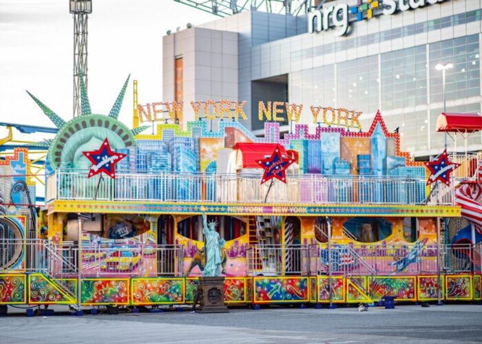 New York New York Ride on the Rcsfun Midway